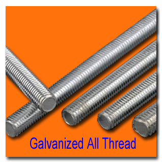 Galvanized All Thread